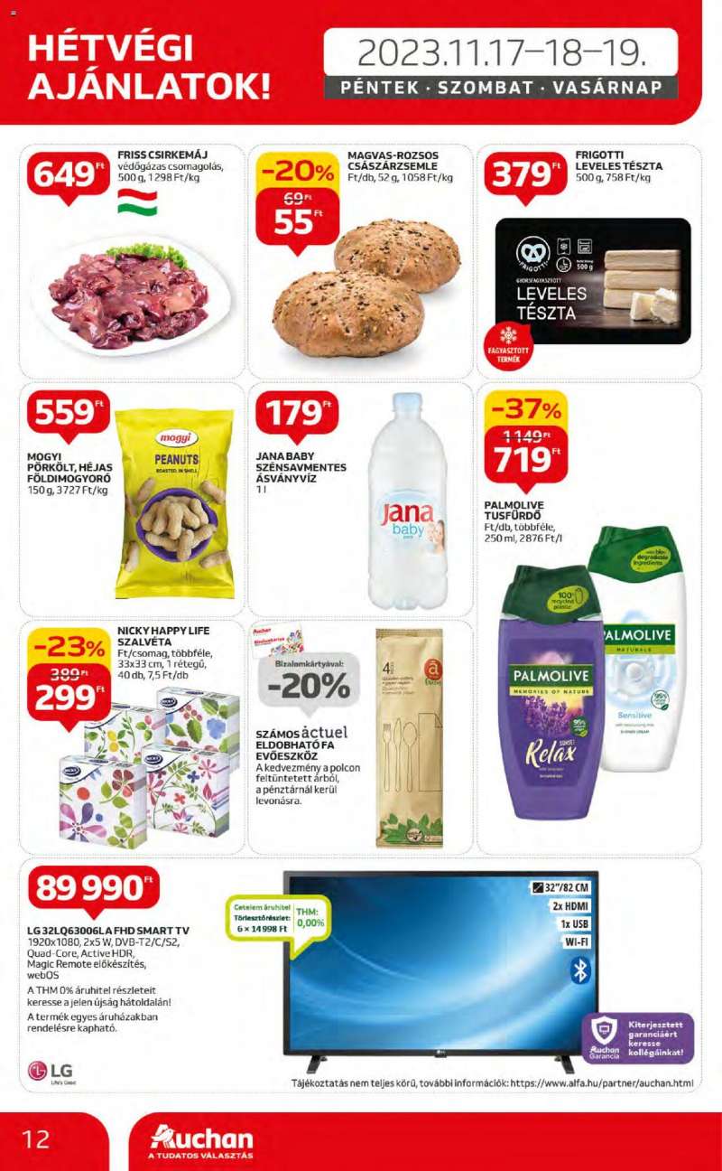 Auchan Black Friday 12 oldal