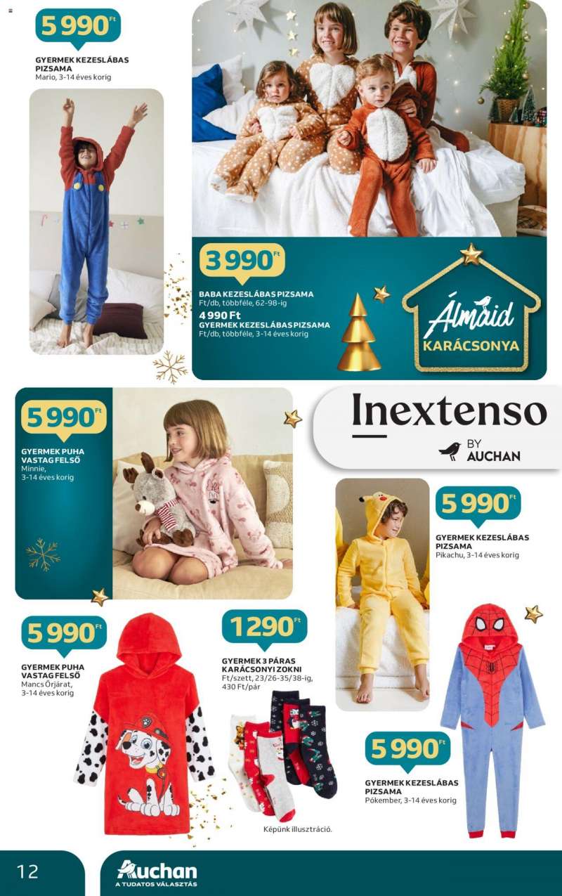 Auchan Karácsonyi ajándék ajánlatok 12 oldal
