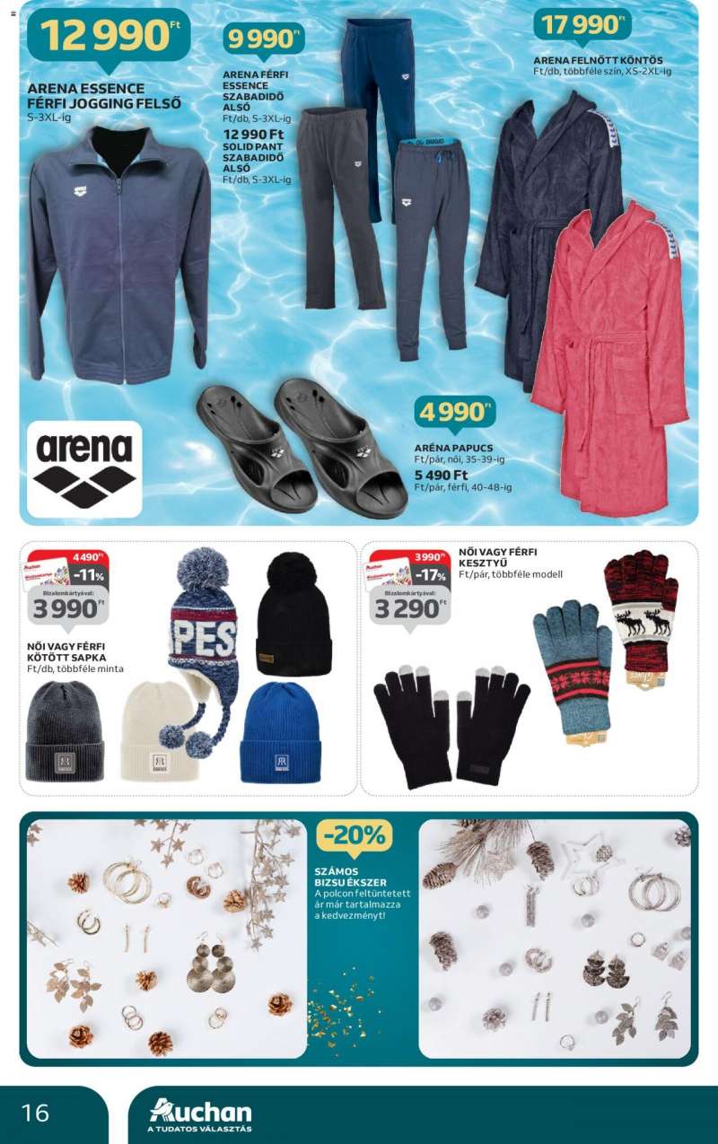 Auchan Karácsonyi ajándék ajánlatok 16 oldal