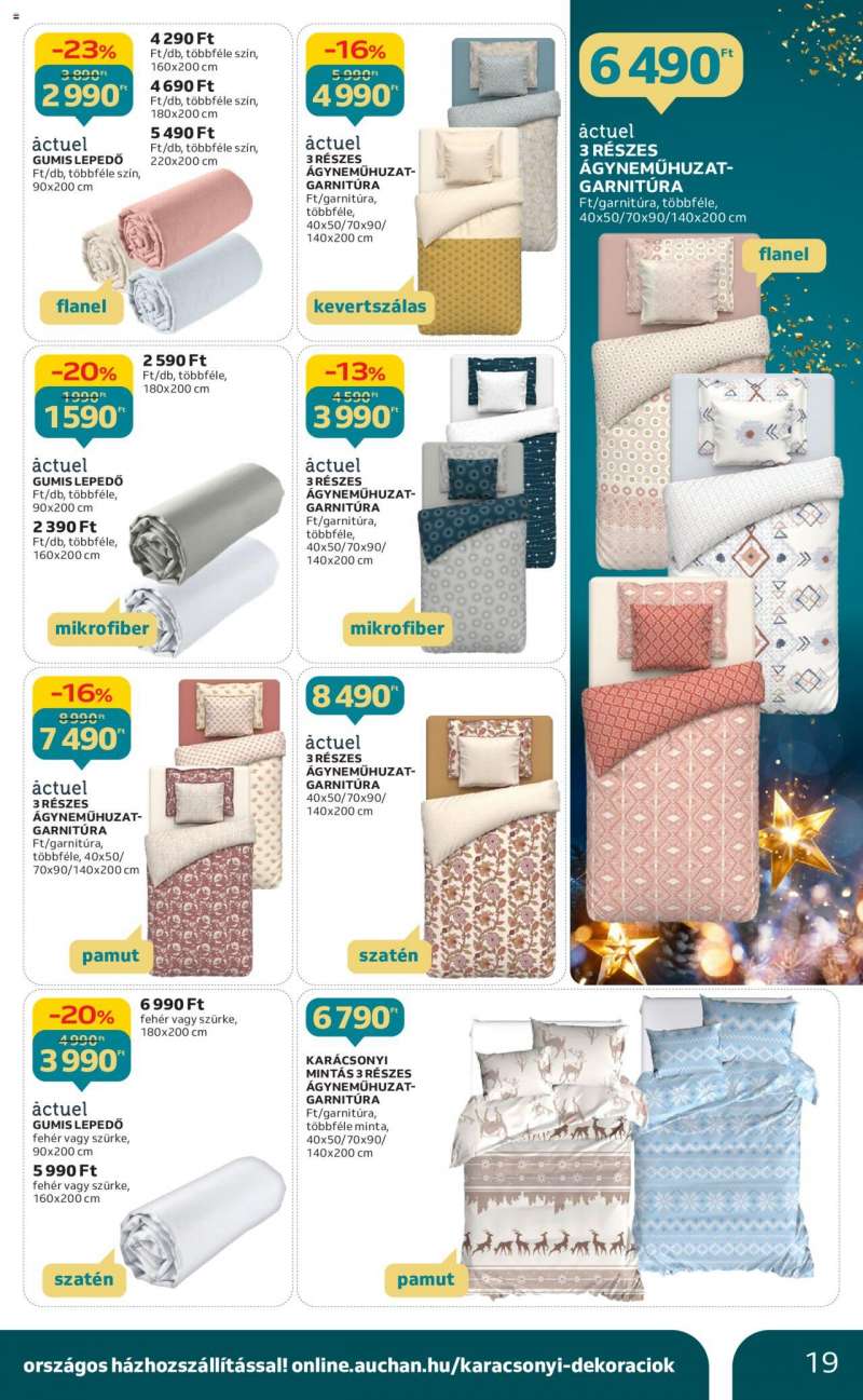 Auchan Karácsonyi ajándék ajánlatok 19 oldal