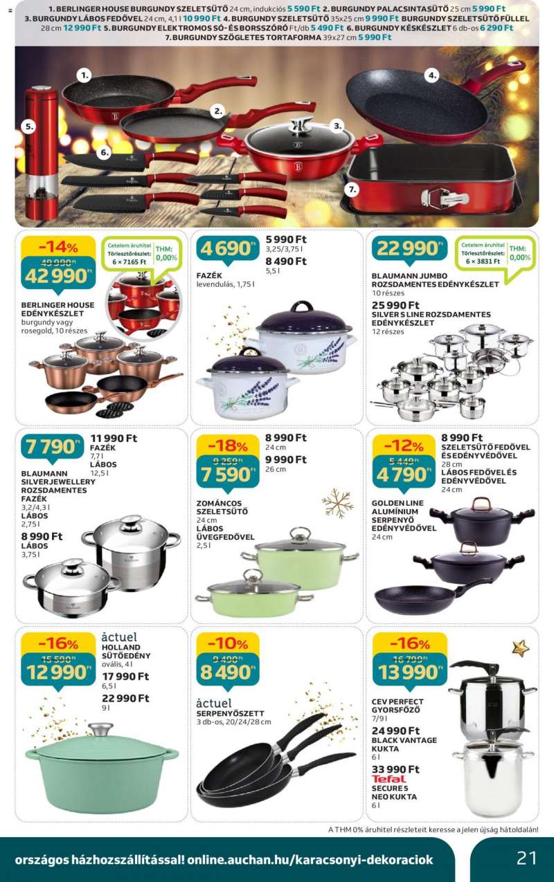 Auchan Karácsonyi ajándék ajánlatok 21 oldal