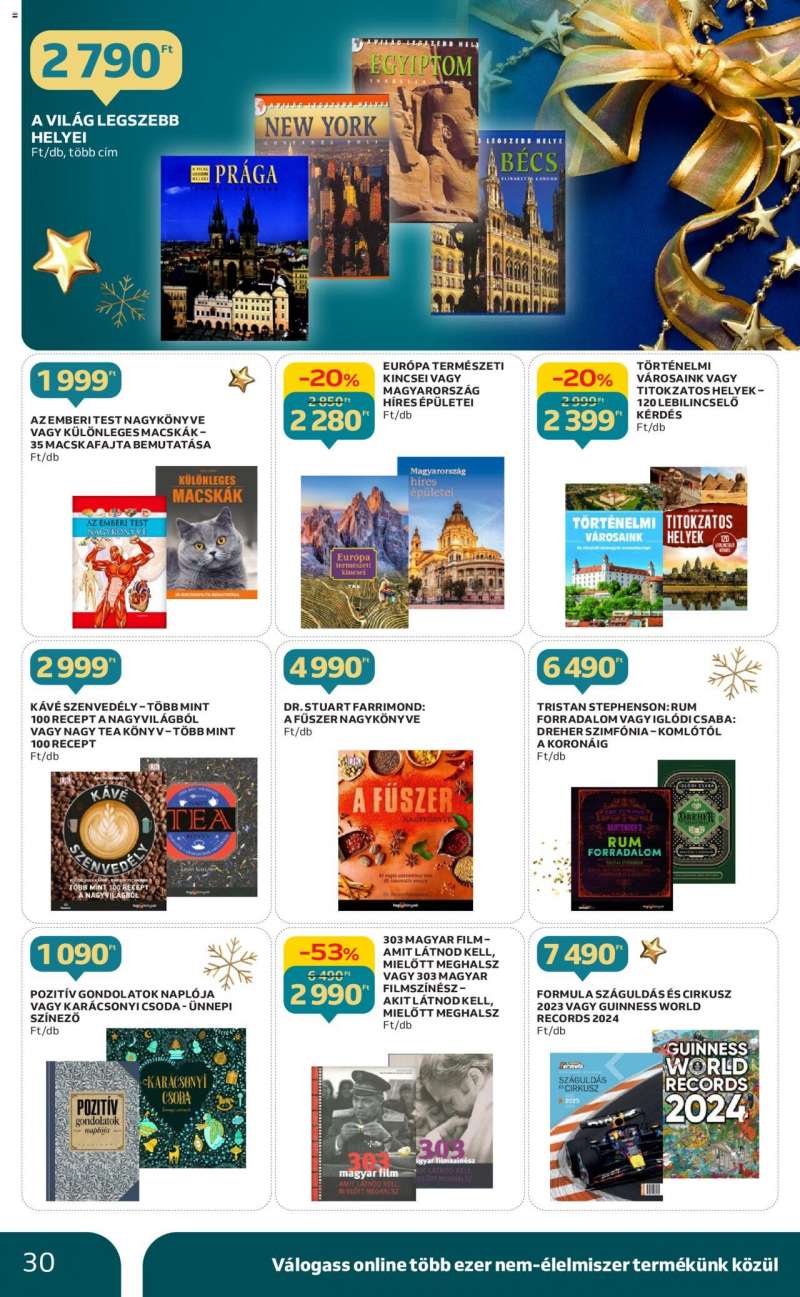 Auchan Karácsonyi ajándék ajánlatok 30 oldal