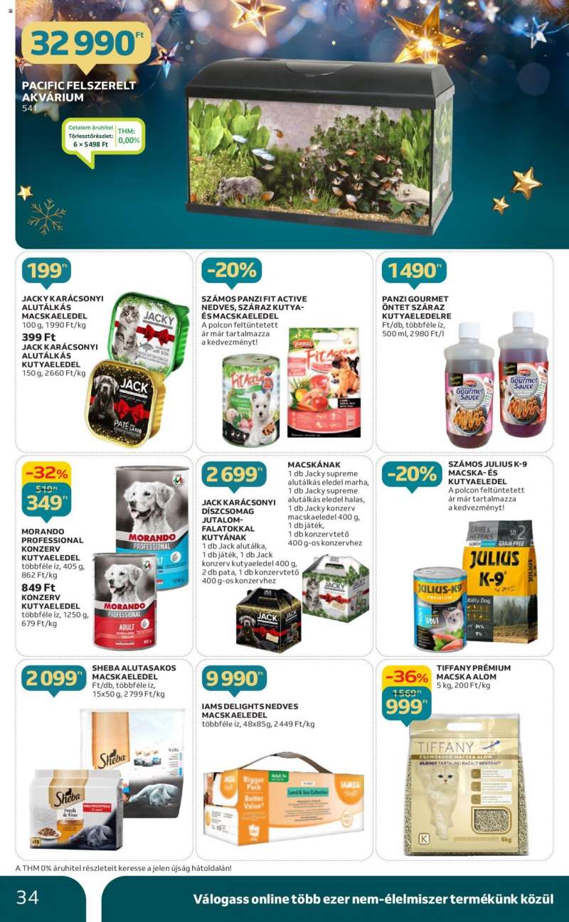 Auchan Karácsonyi ajándék ajánlatok 34 oldal