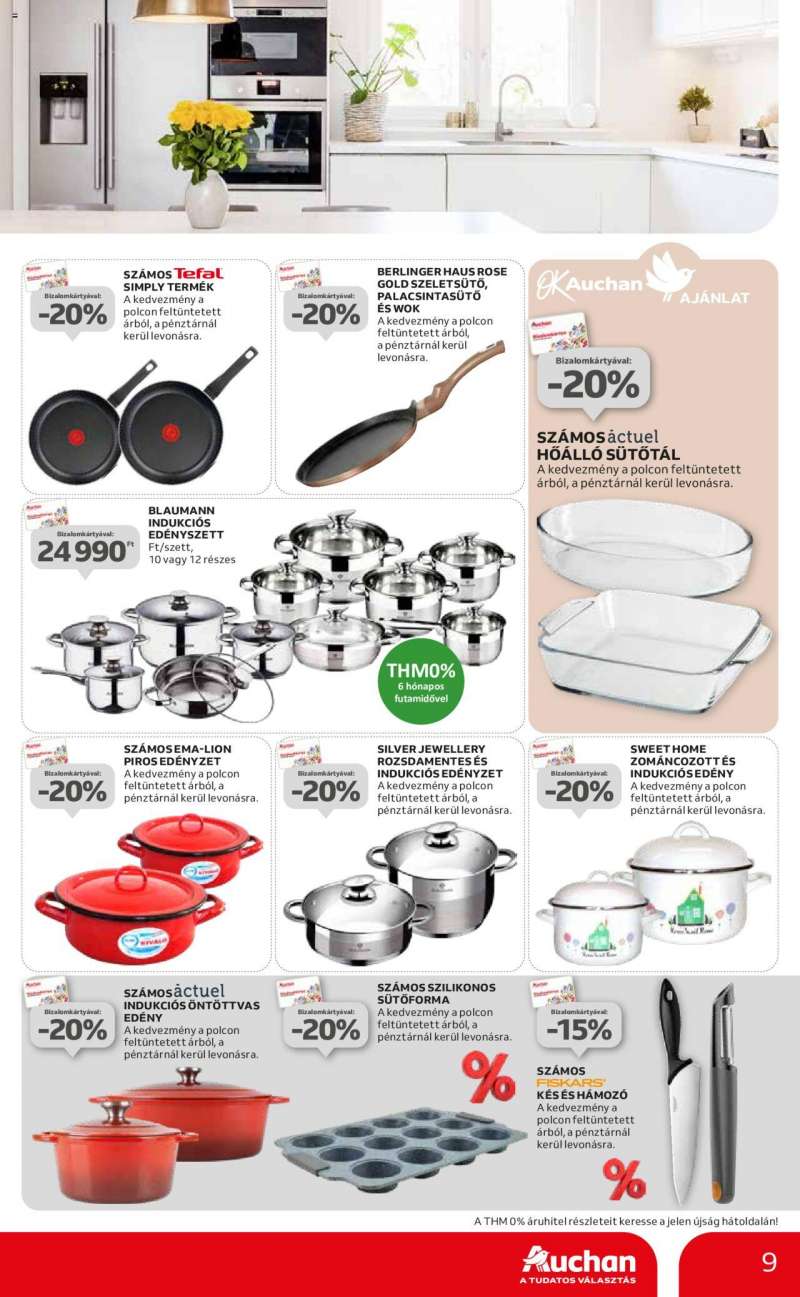 Auchan Hipermarket Valentin-napi és otthoni ajánlatok 9 oldal