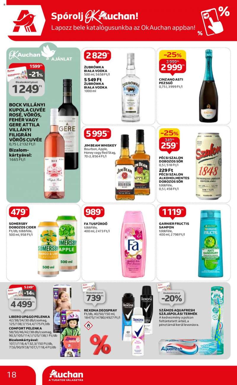 Auchan Akciós Újság Auchan 18 oldal