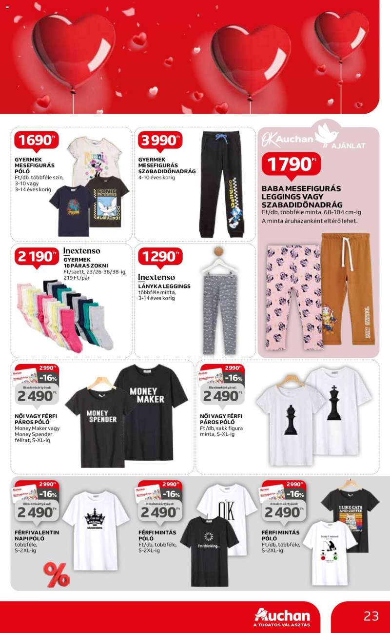 Auchan Akciós Újság Auchan 23 oldal