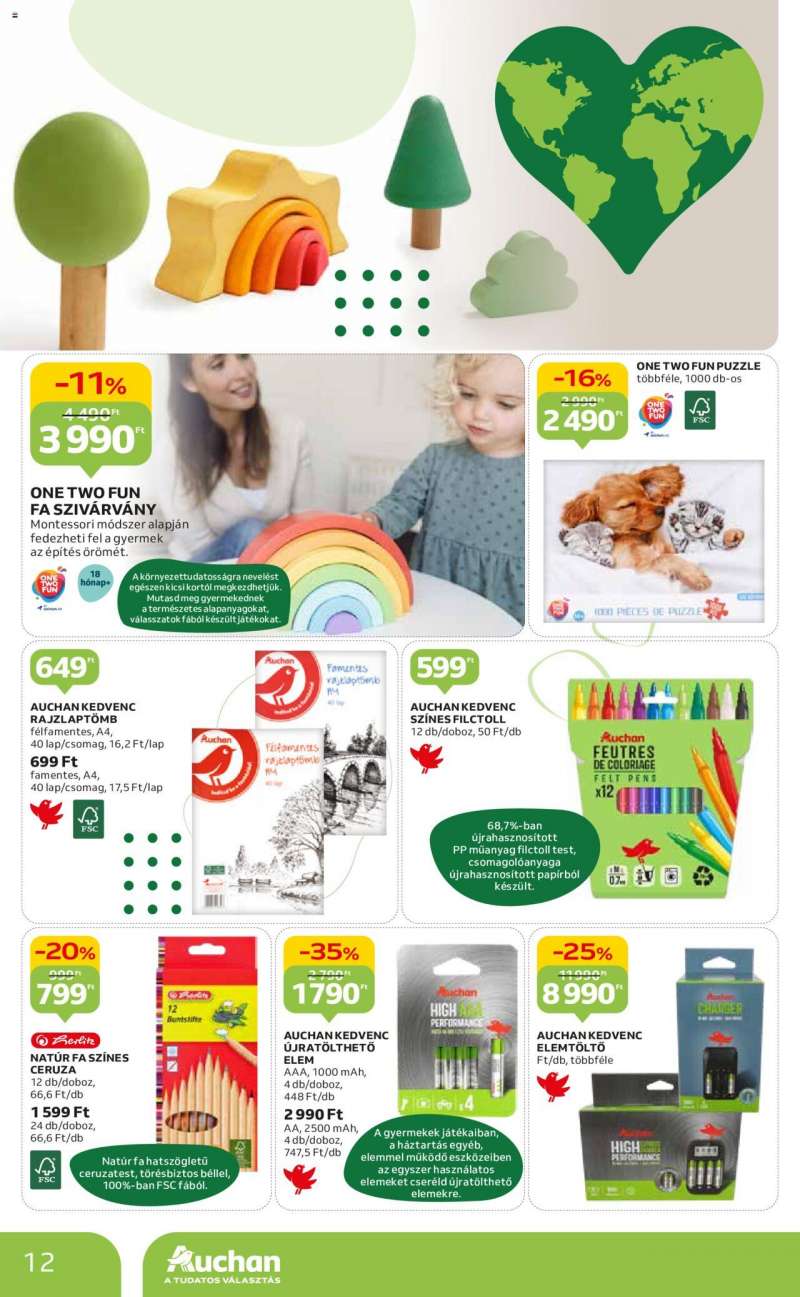 Auchan Hipermarket Green Week ajánlatok 12 oldal