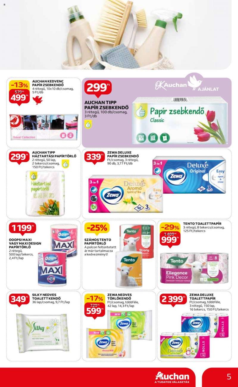 Auchan Hipermarket takarítás ajánlatok 5 oldal