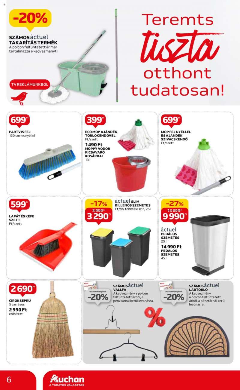 Auchan Hipermarket takarítás ajánlatok 6 oldal