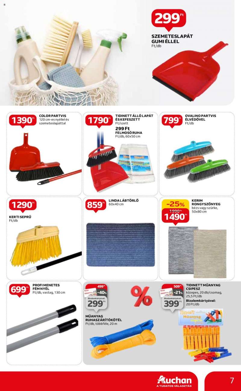 Auchan Hipermarket takarítás ajánlatok 7 oldal