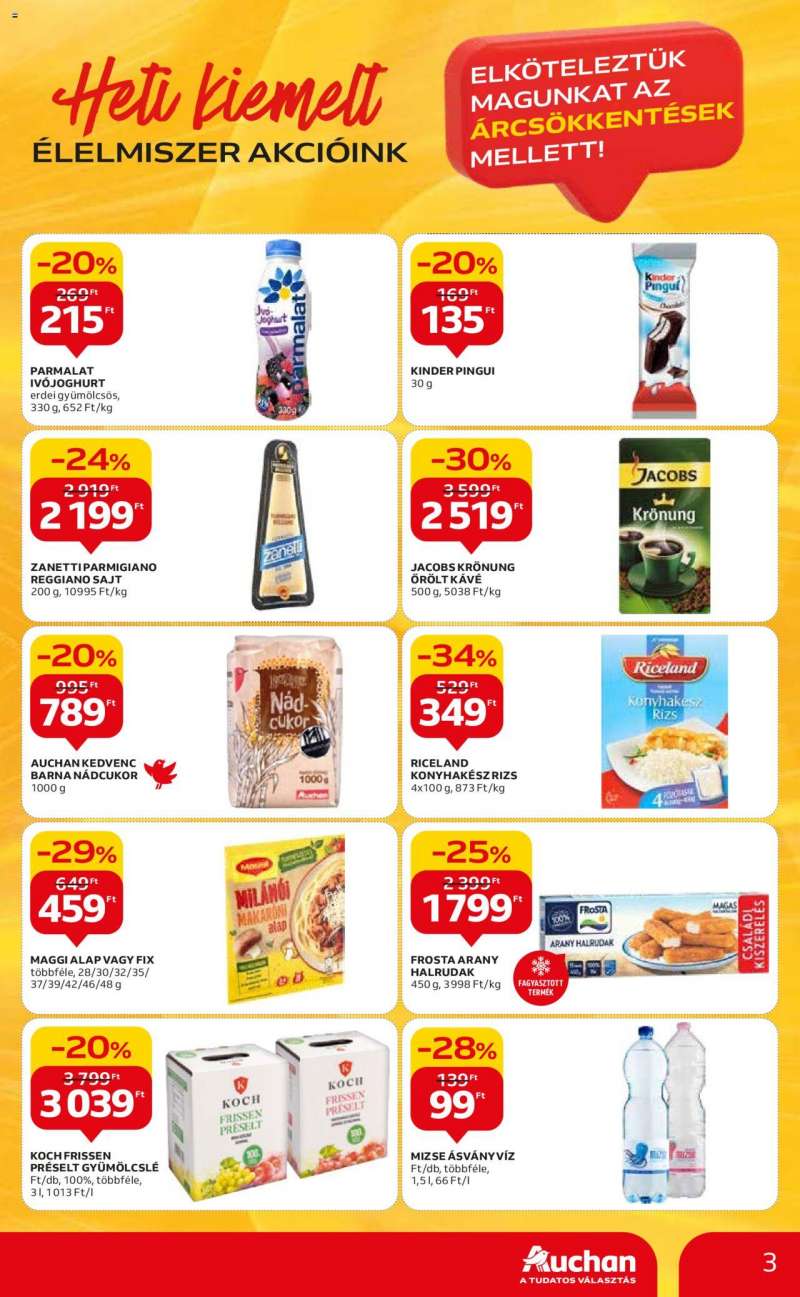 Auchan Akciós Újság Auchan 3 oldal