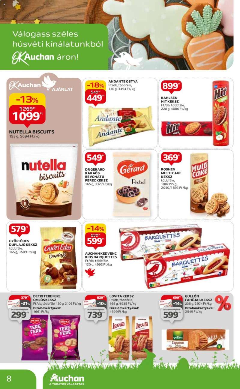 Auchan Akciós Újság Auchan 8 oldal