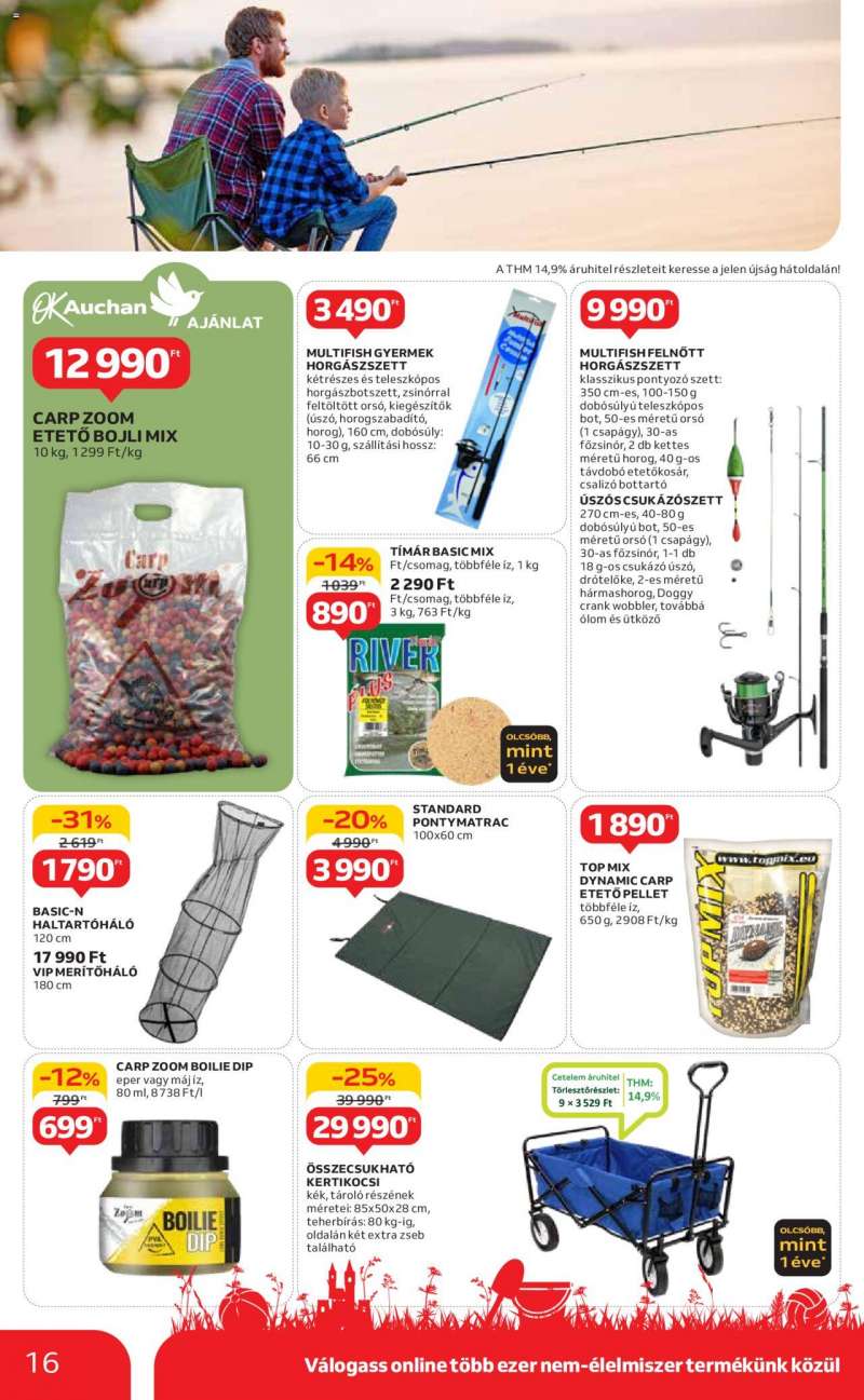 Auchan Hipermarket kerti ajánlatok 16 oldal