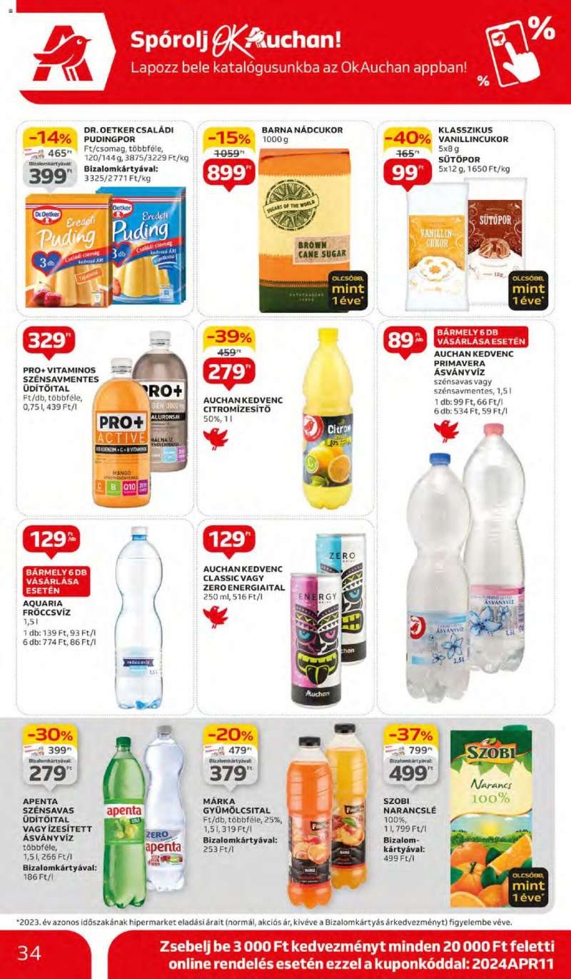Auchan Akciós Újság Auchan 34 oldal