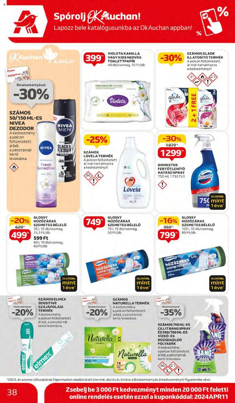 Auchan Akciós Újság Auchan 38 oldal