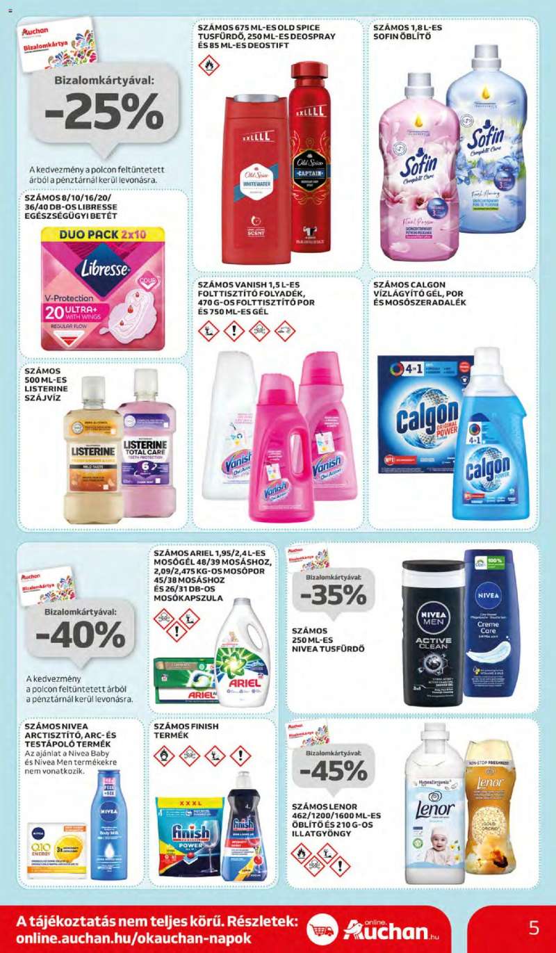 Auchan Akciós Újság Auchan 5 oldal