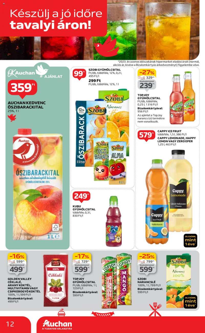 Auchan Akciós Újság Auchan 12 oldal
