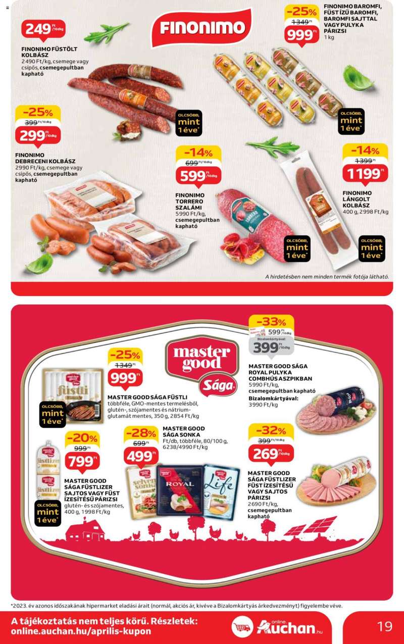 Auchan Akciós Újság Auchan 19 oldal