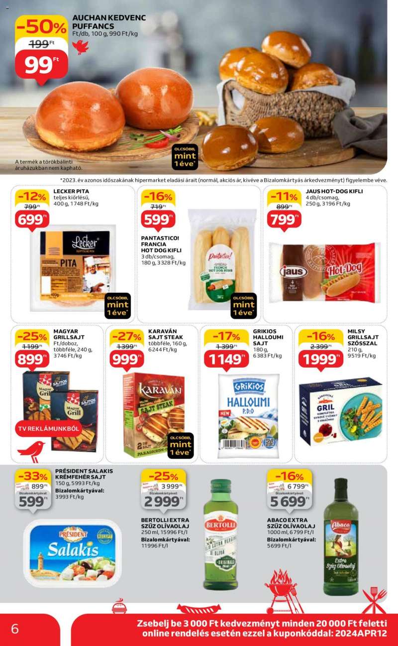Auchan Akciós Újság Auchan 6 oldal