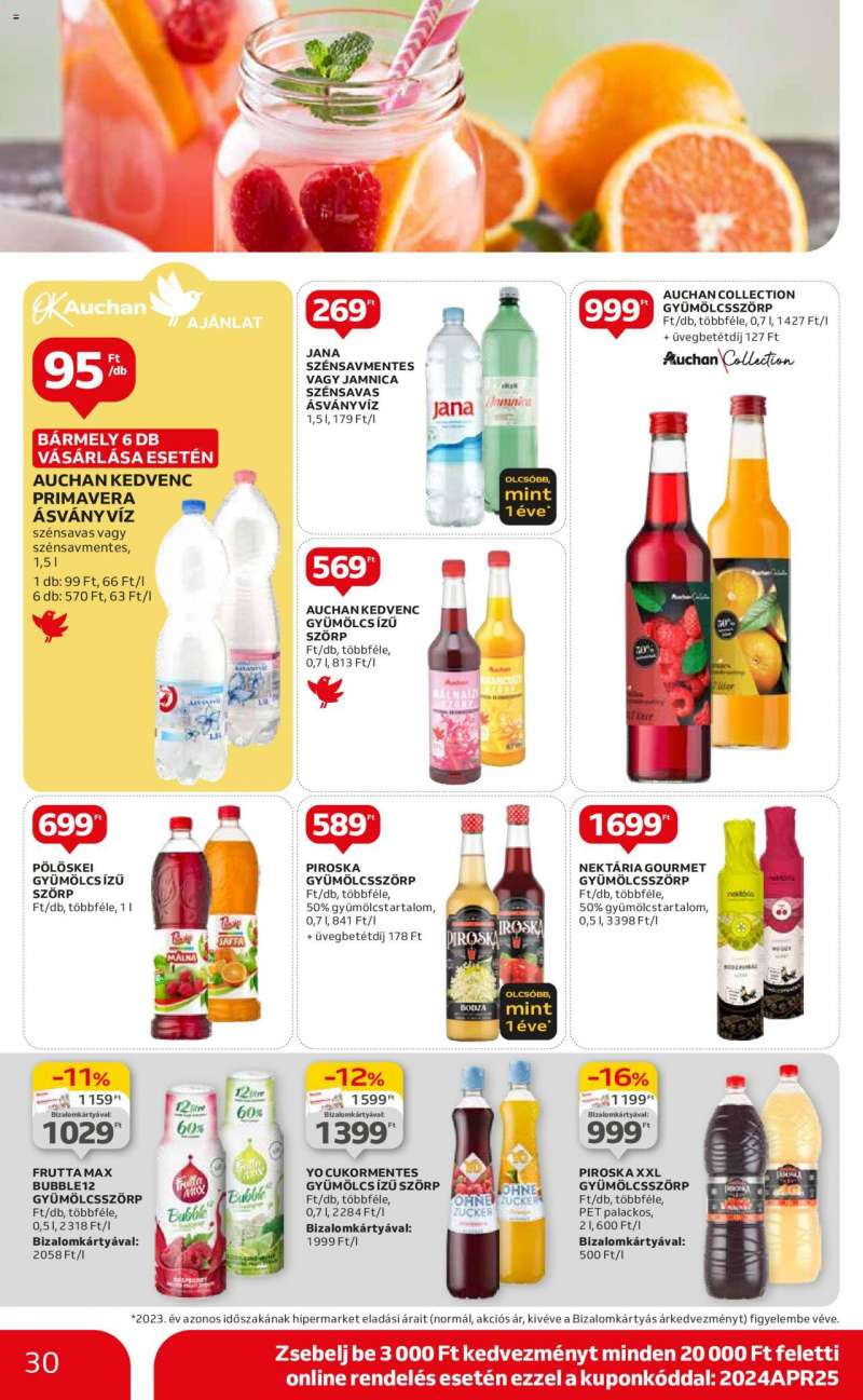 Auchan Akciós Újság Auchan 30 oldal