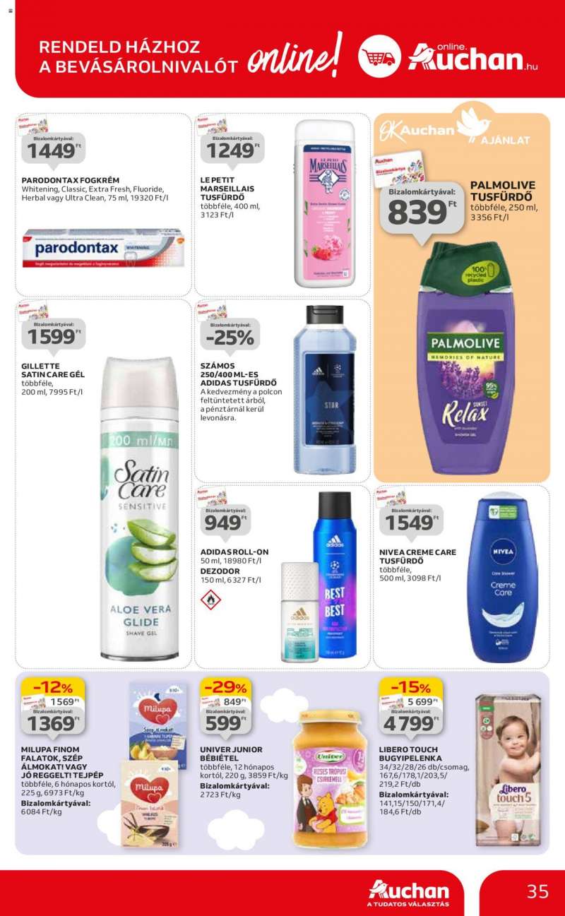Auchan Akciós Újság Auchan 35 oldal