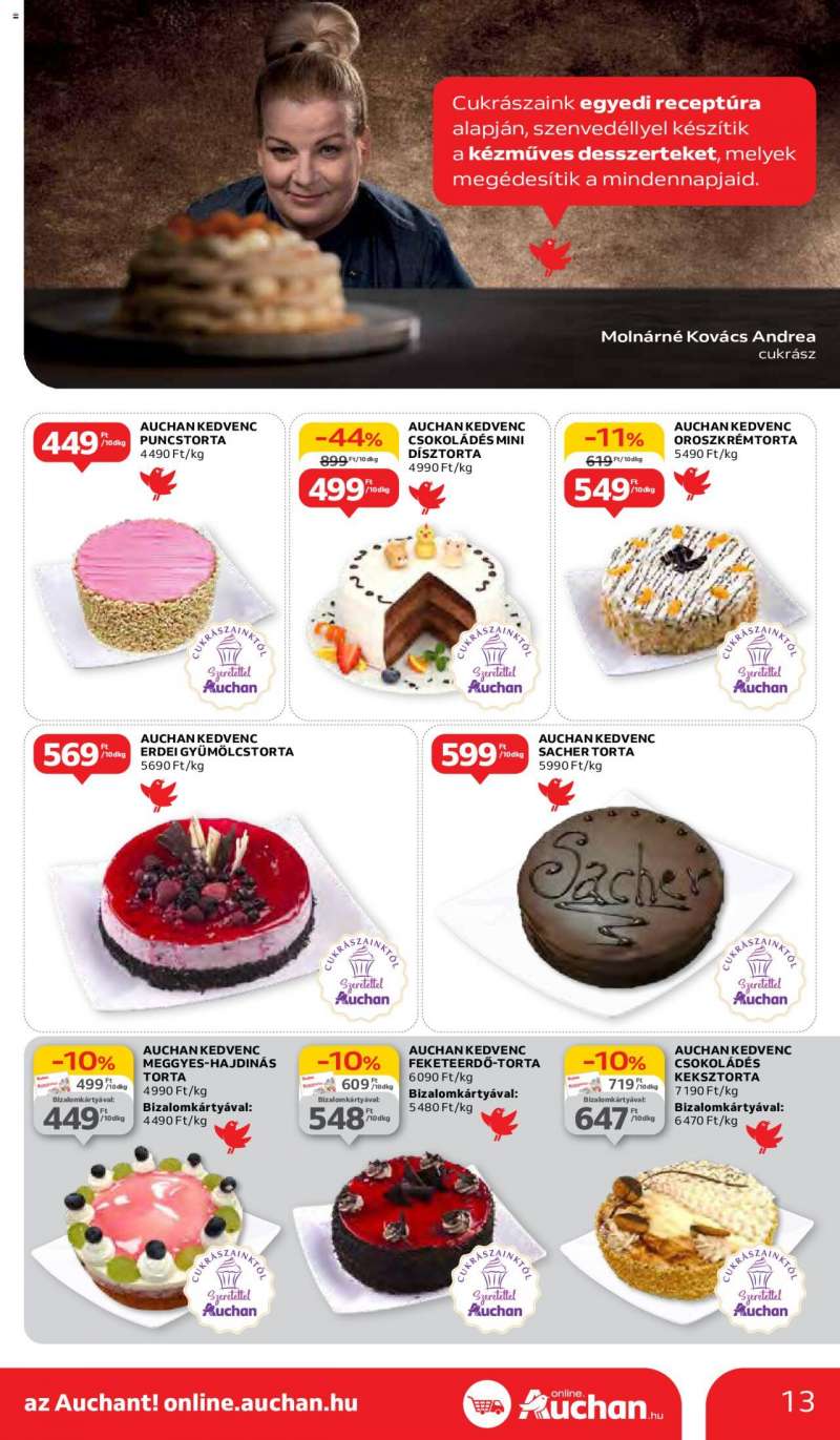 Auchan Akciós Újság Auchan 13 oldal