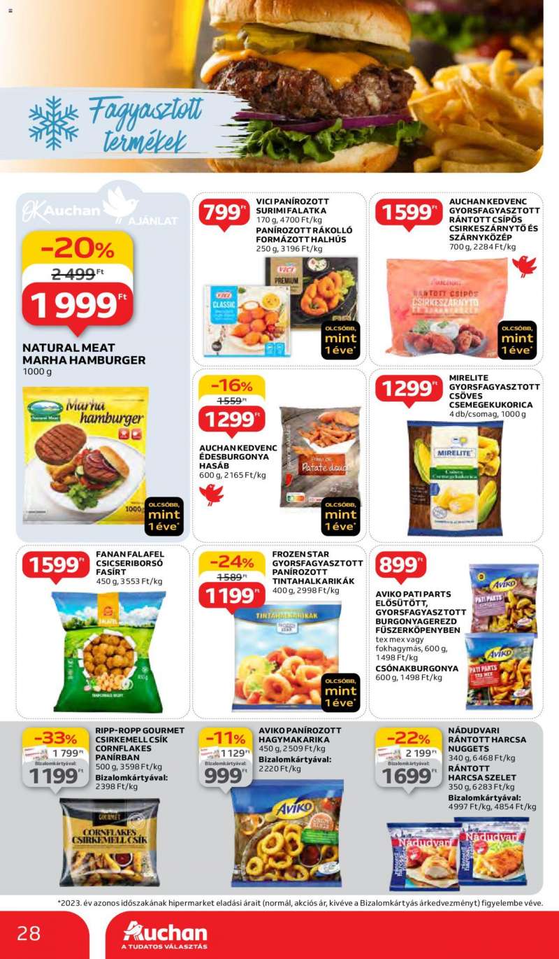 Auchan Akciós Újság Auchan 28 oldal