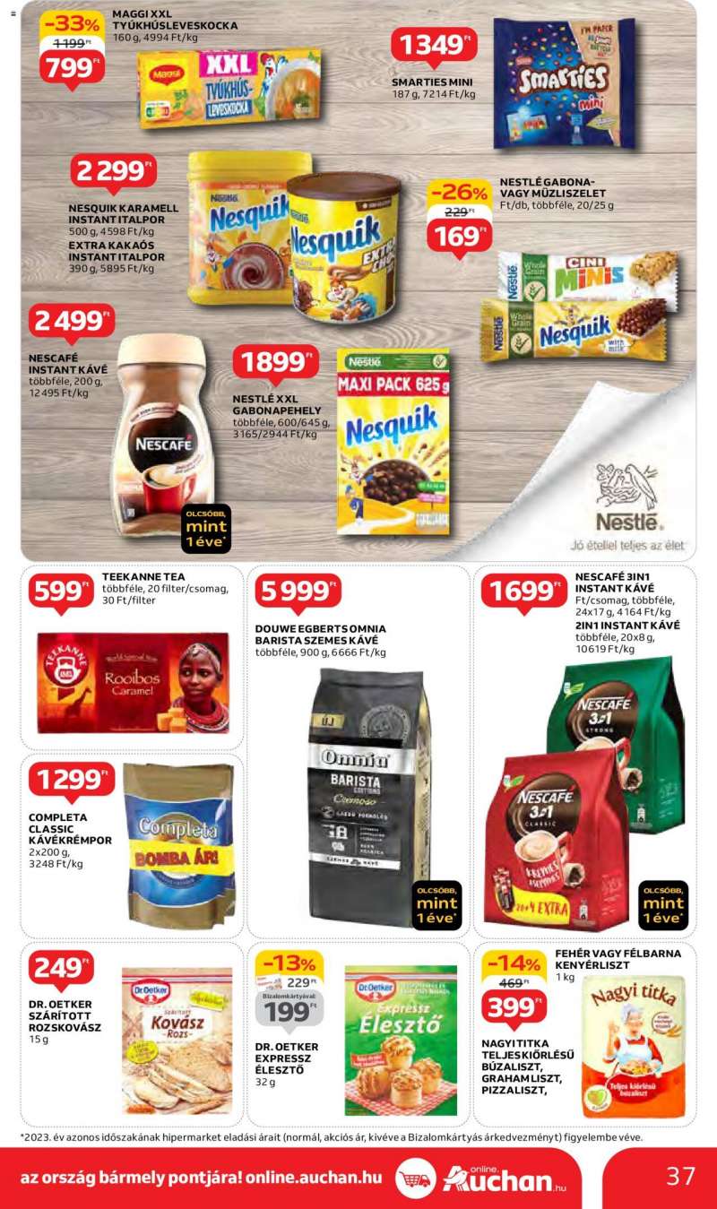 Auchan Akciós Újság Auchan 37 oldal