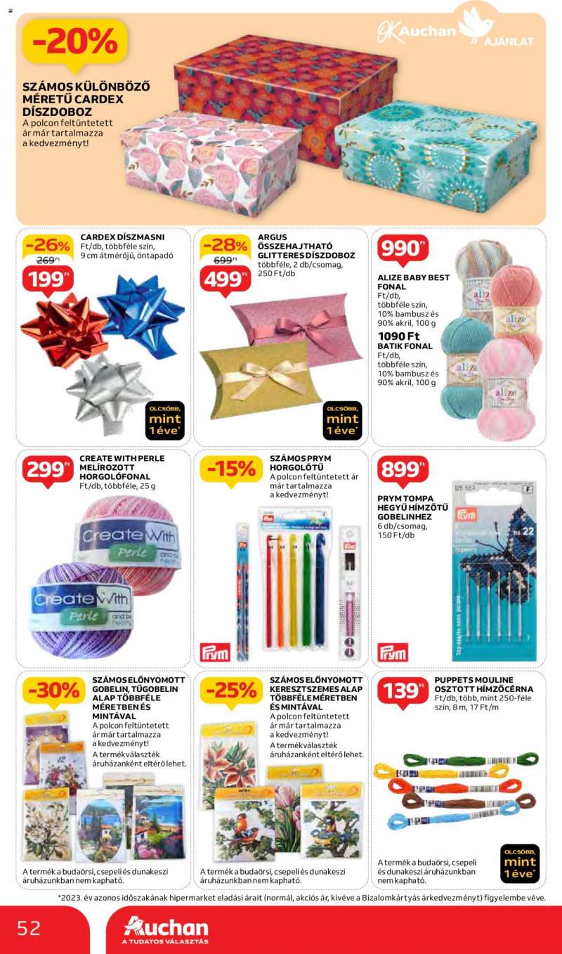 Auchan Akciós Újság Auchan 52 oldal