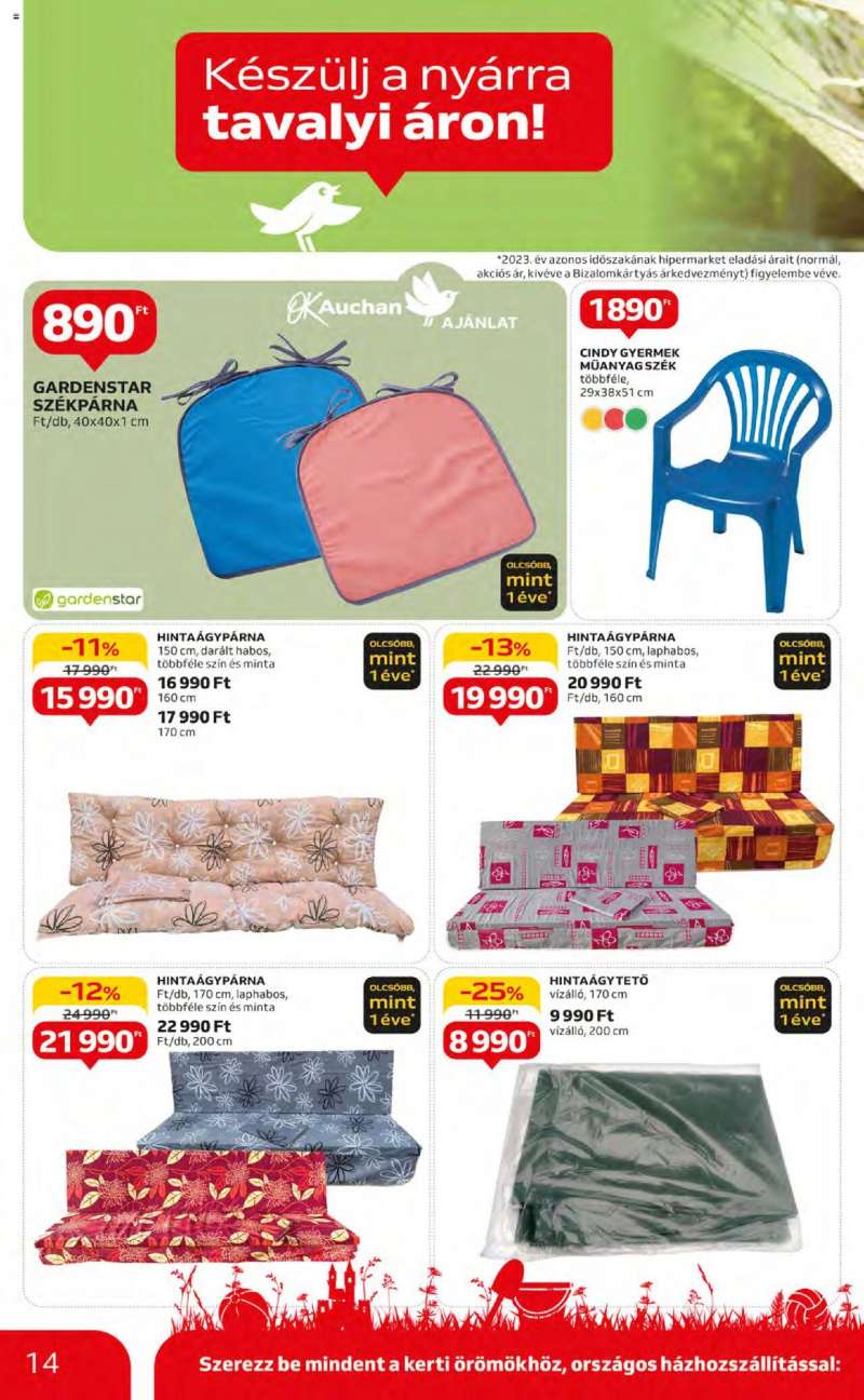Auchan Hipermarket szabadidő ajánlatok 14 oldal