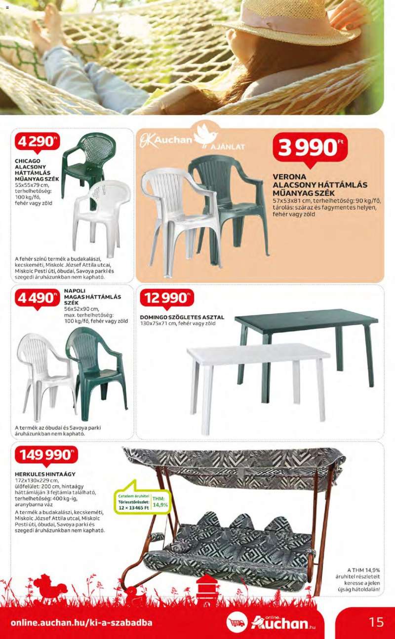 Auchan Hipermarket szabadidő ajánlatok 15 oldal