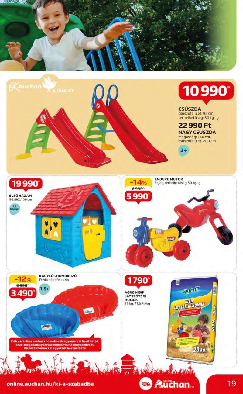 Auchan Hipermarket szabadidő ajánlatok 19 oldal