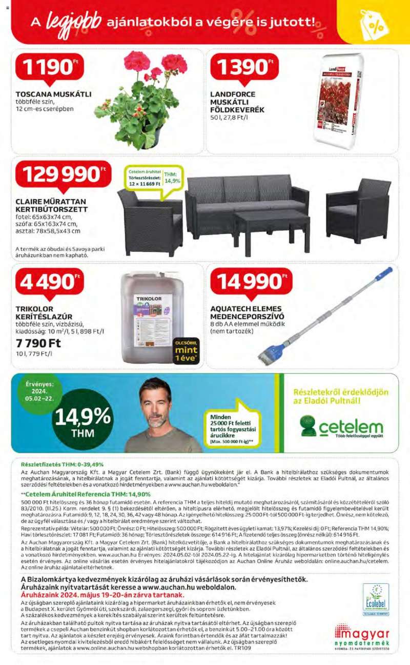 Auchan Hipermarket szabadidő ajánlatok 28 oldal