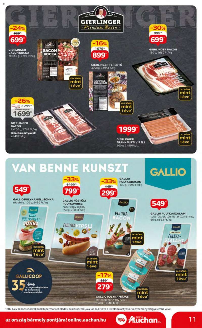 Auchan Akciós Újság Auchan 11 oldal