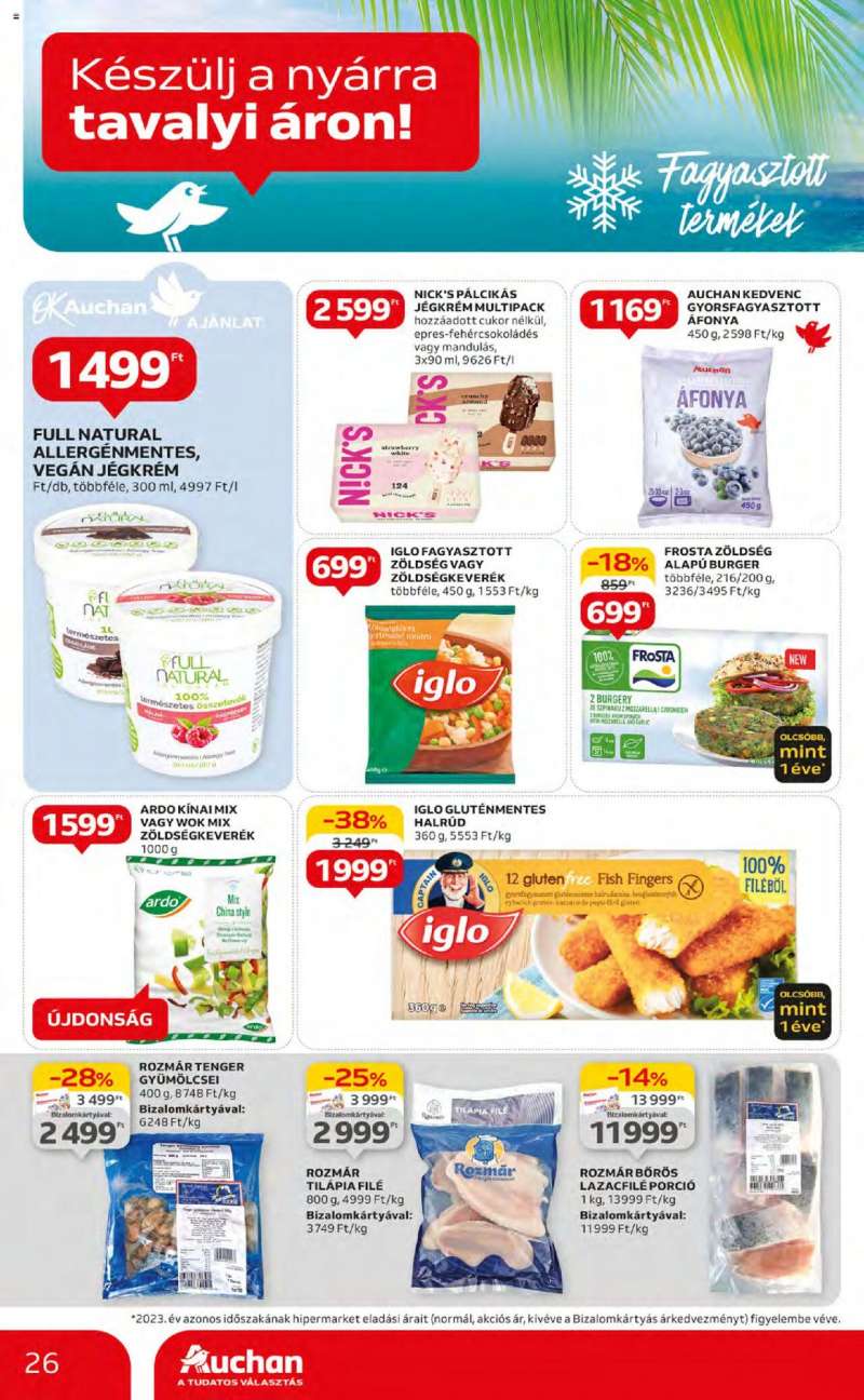 Auchan Akciós Újság Auchan 26 oldal