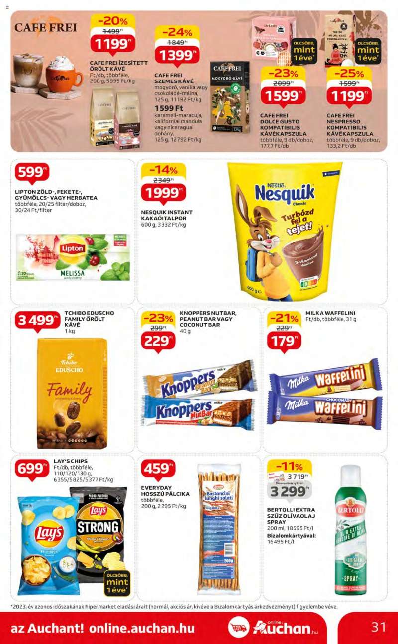Auchan Akciós Újság Auchan 31 oldal