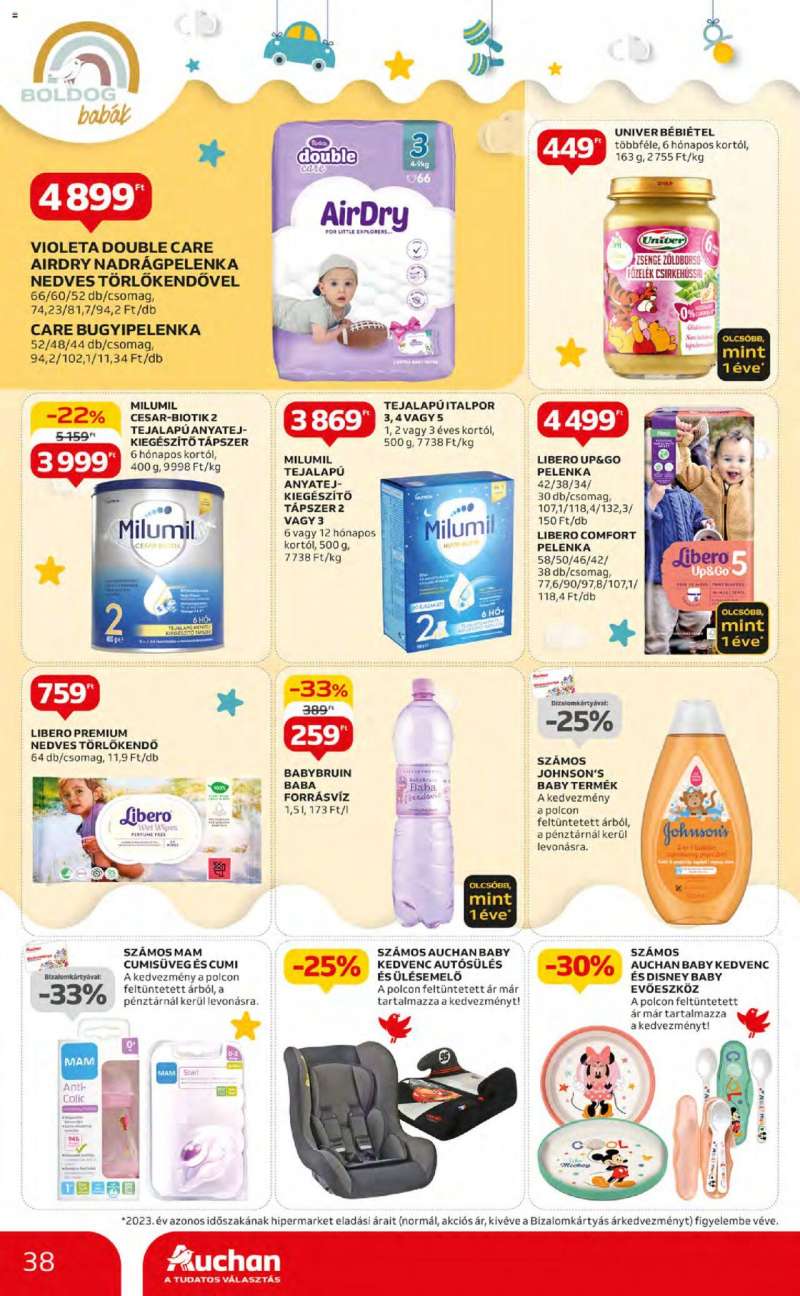 Auchan Akciós Újság Auchan 38 oldal