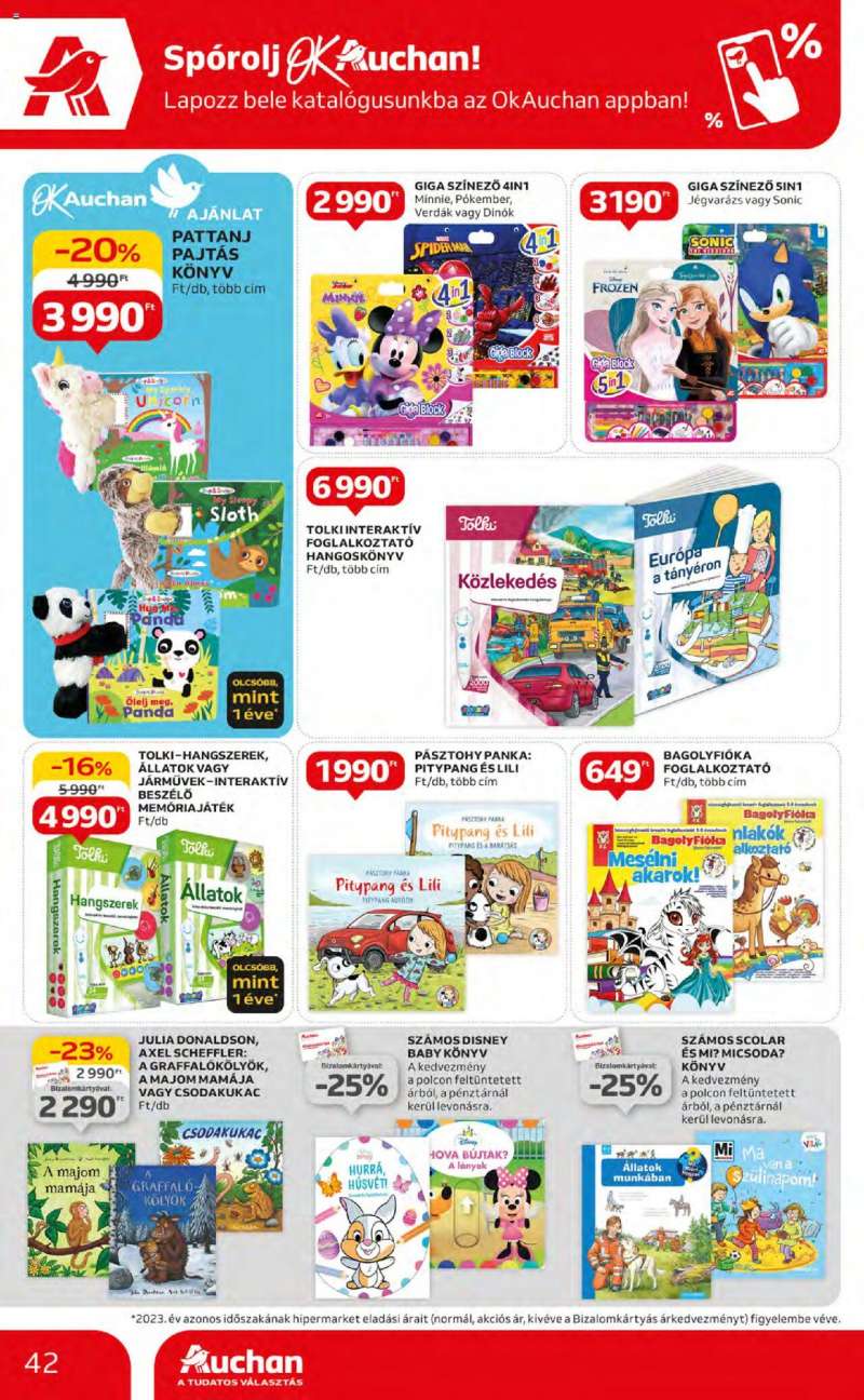 Auchan Akciós Újság Auchan 42 oldal