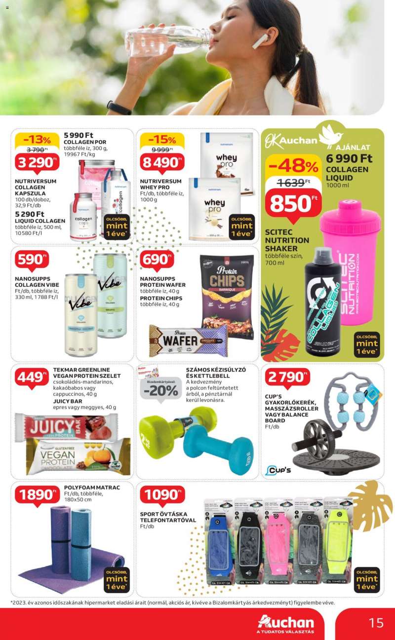 Auchan Hipermarket beach body ajánlatok 15 oldal