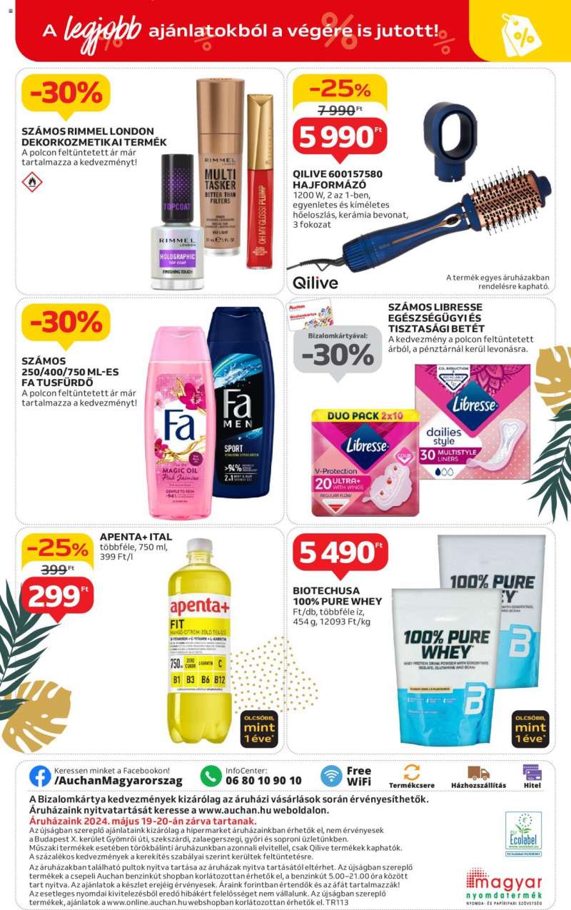 Auchan Hipermarket beach body ajánlatok 16 oldal