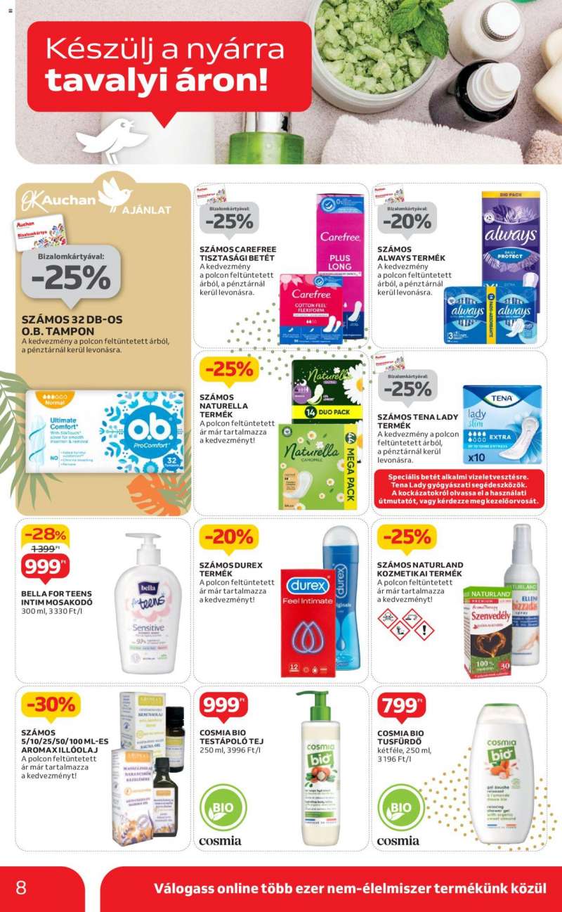 Auchan Hipermarket beach body ajánlatok 8 oldal