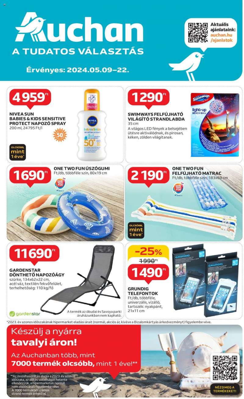 Auchan Hipermarket nyári ajánlatok 1 oldal