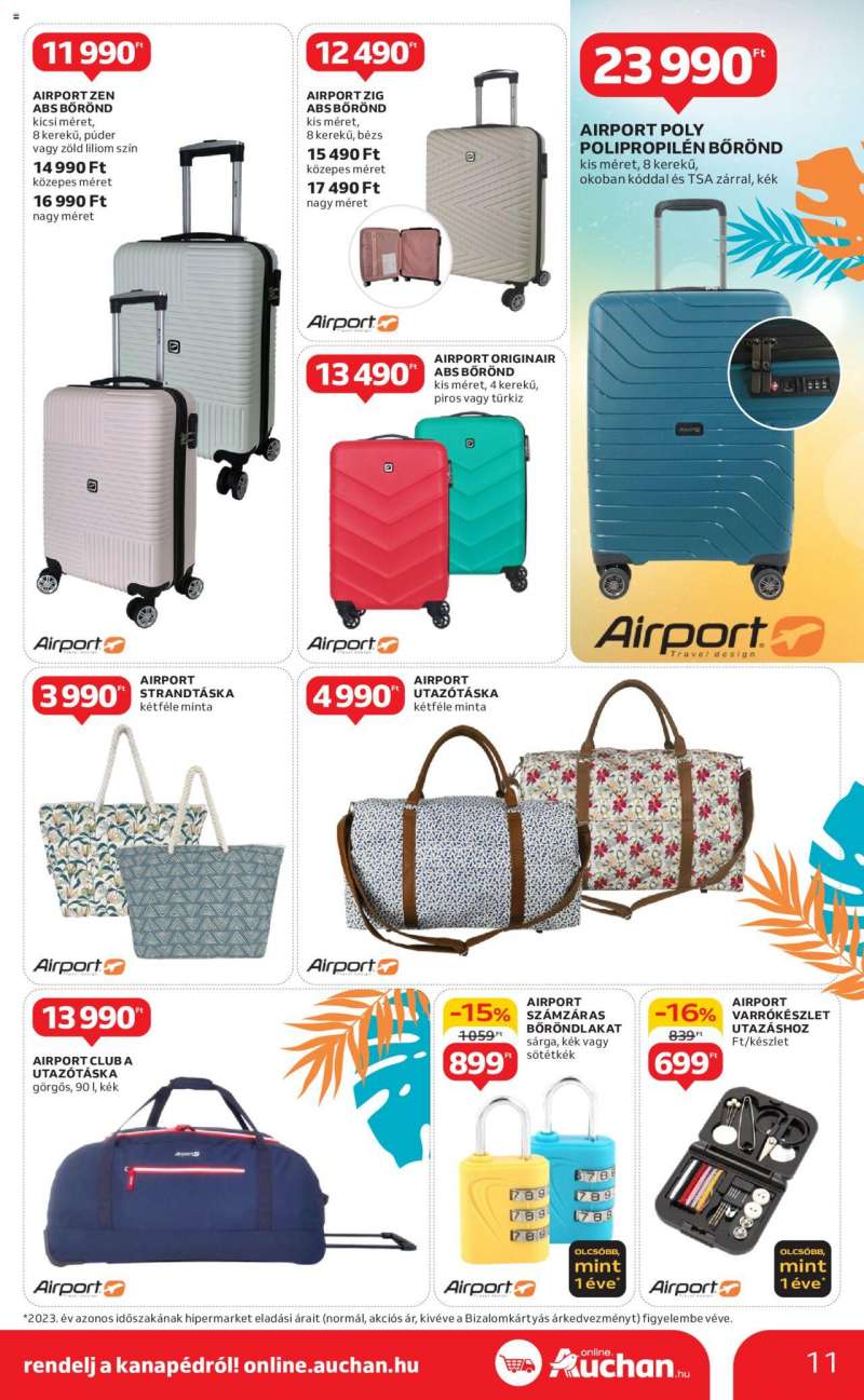 Auchan Hipermarket nyári ajánlatok 11 oldal