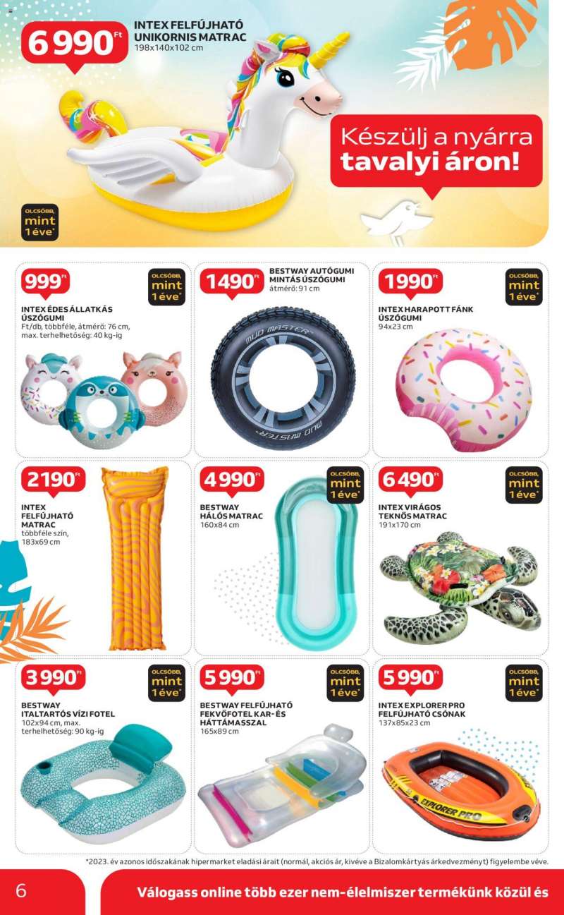 Auchan Hipermarket nyári ajánlatok 6 oldal