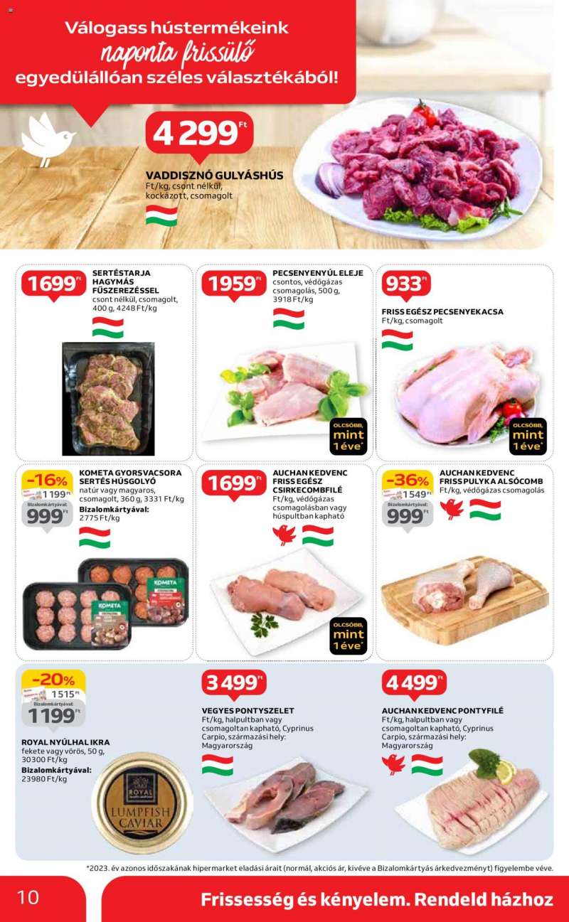 Auchan Akciós Újság Auchan 10 oldal