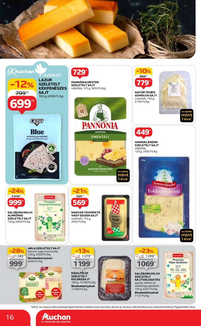 Auchan Akciós Újság Auchan 16 oldal