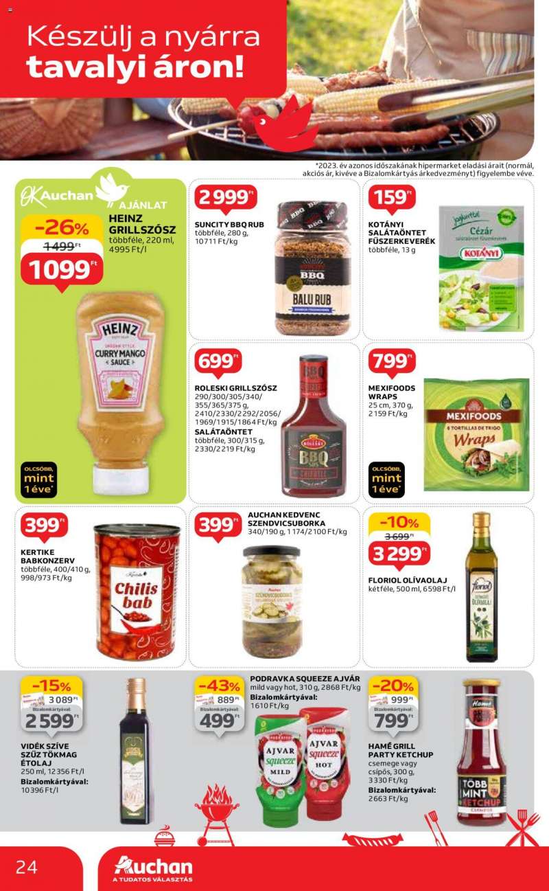 Auchan Akciós Újság Auchan 24 oldal