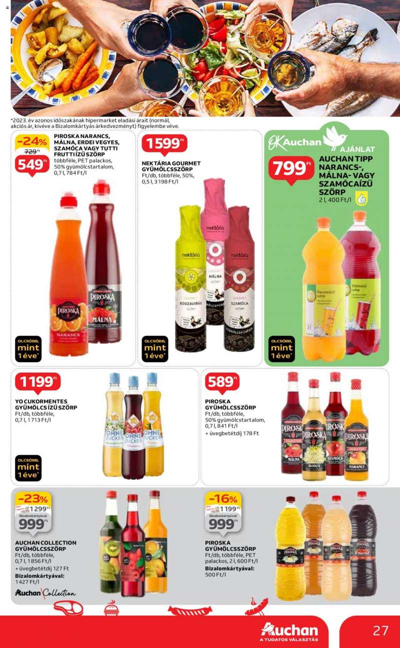 Auchan Akciós Újság Auchan 27 oldal