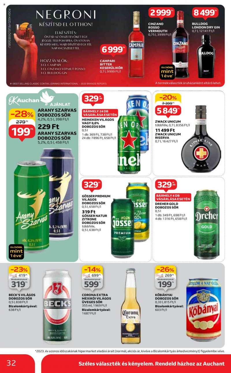 Auchan Akciós Újság Auchan 32 oldal