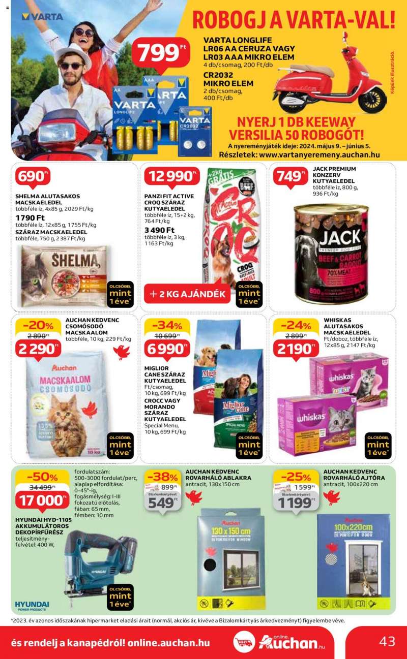Auchan Akciós Újság Auchan 43 oldal